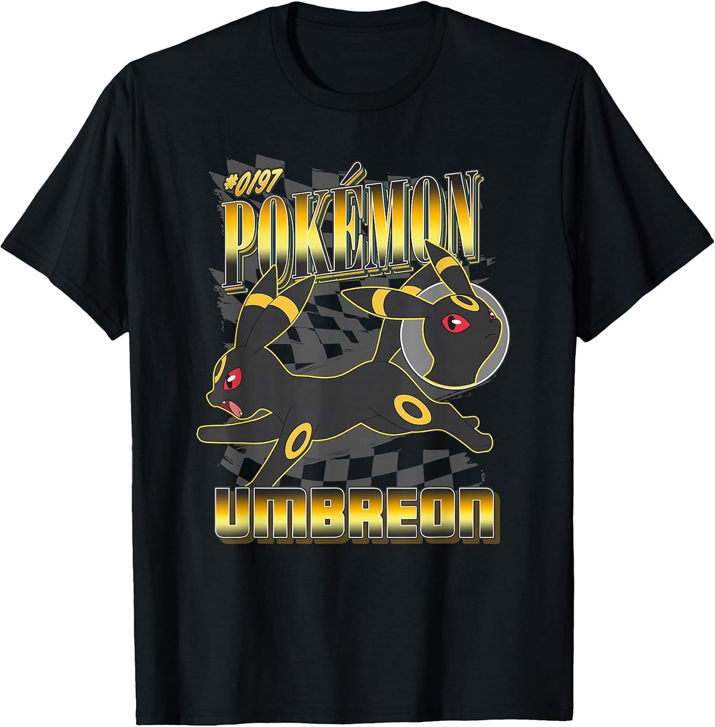 0197 Umbreon Racing Style Poster T-Shirt