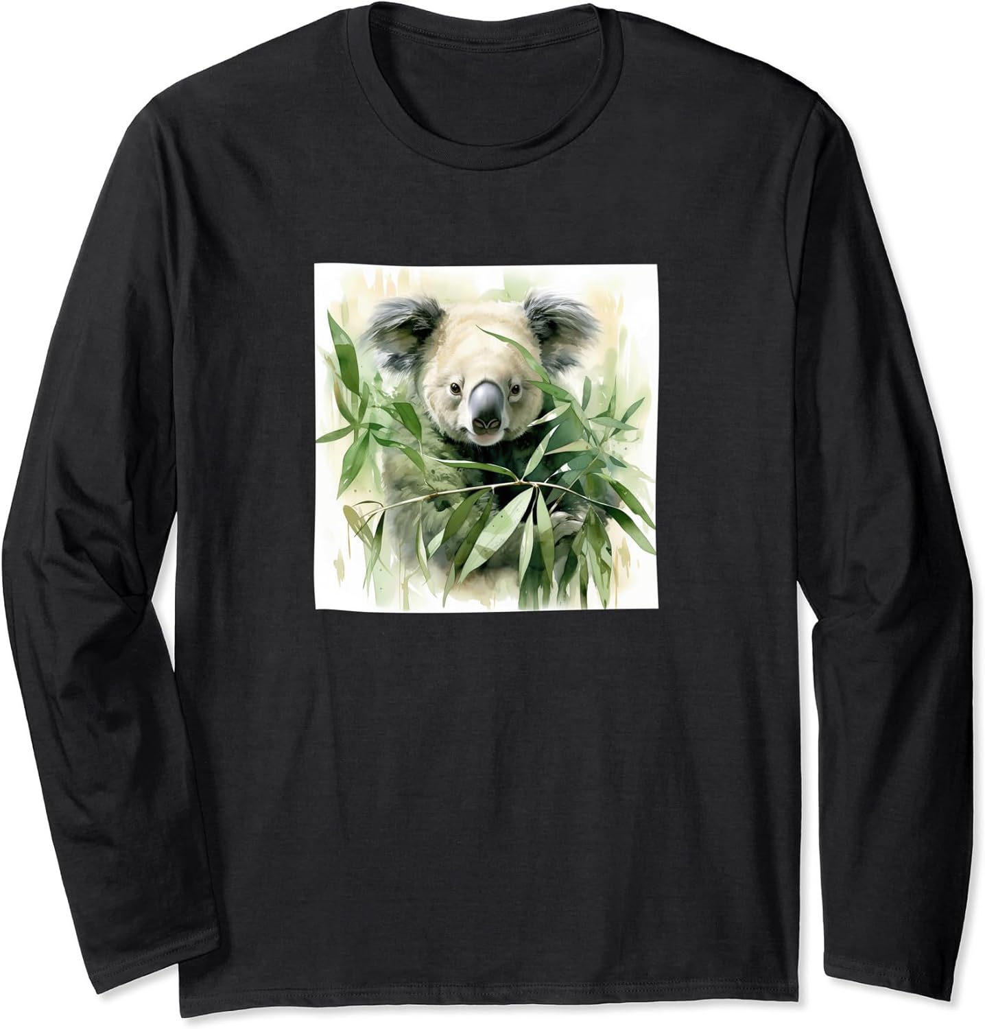 Koala Palm Leaves Watercolor Merch