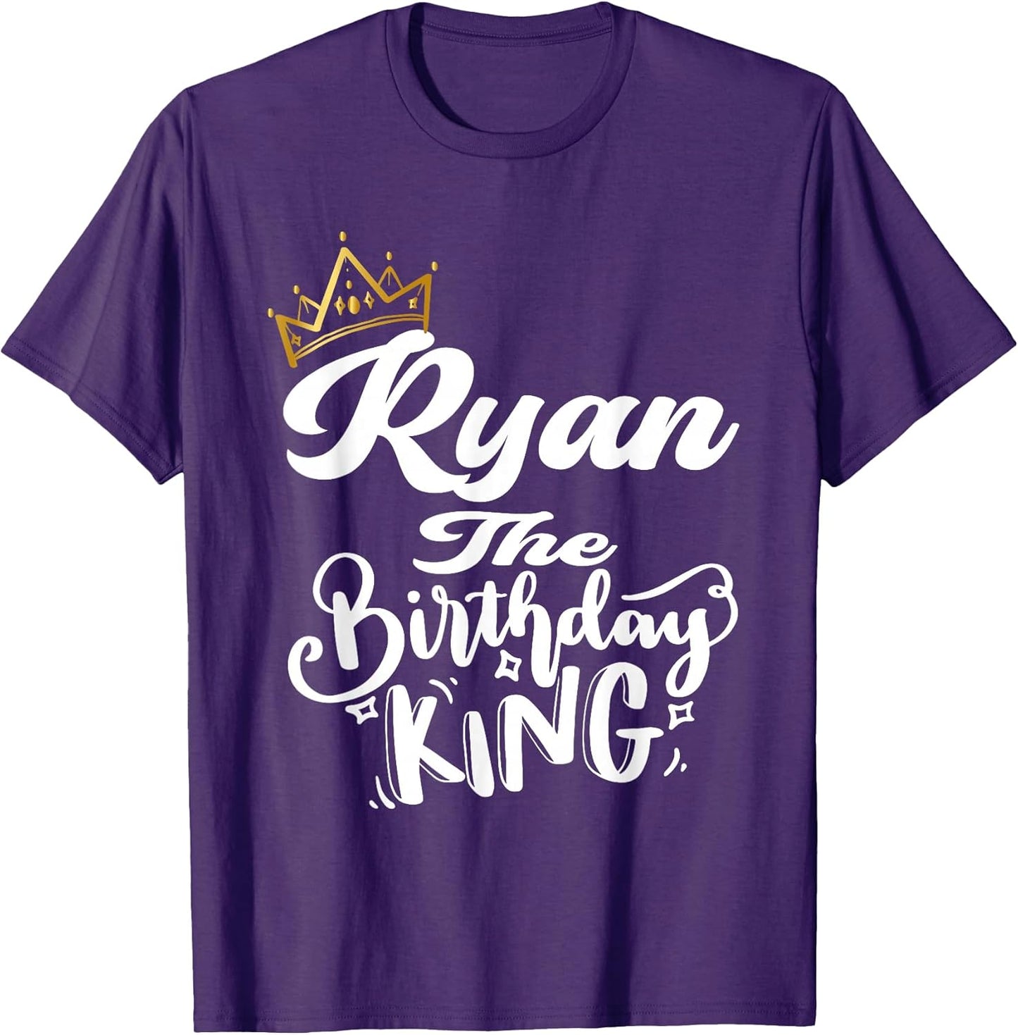 Happy Birthday Ryan The Birthday King Men Boys