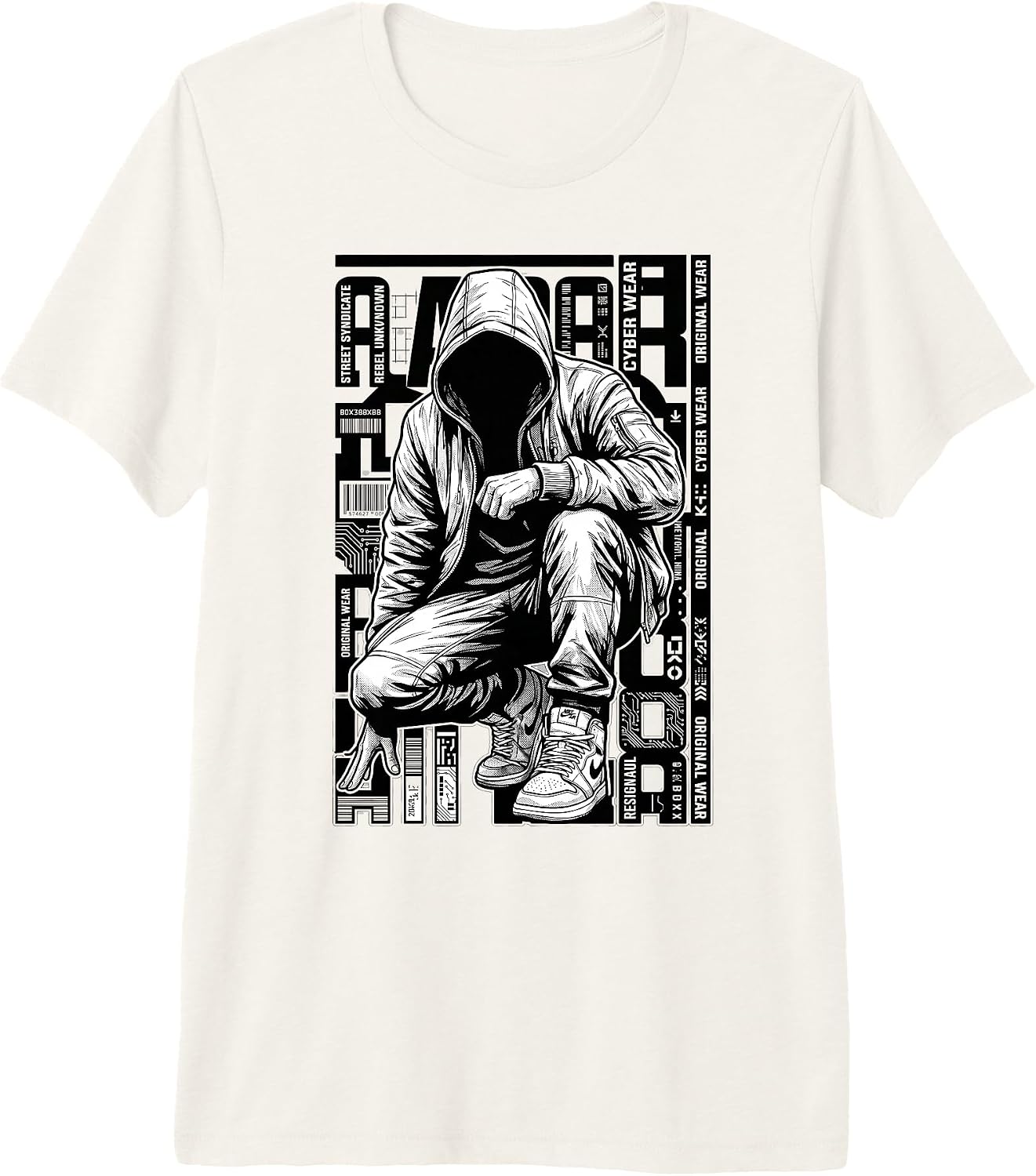 Rapper Graphic Tees Men Hip Hop Streetwear