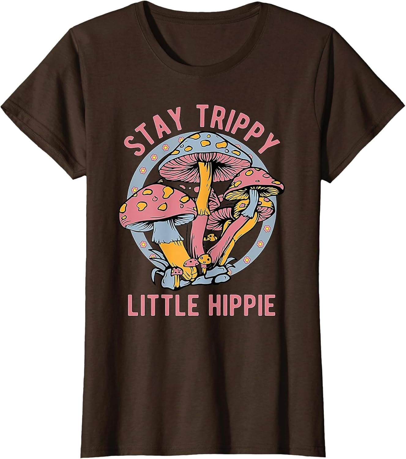 Stay Trippy Little Hippie Costume Mushroom 60s 70s