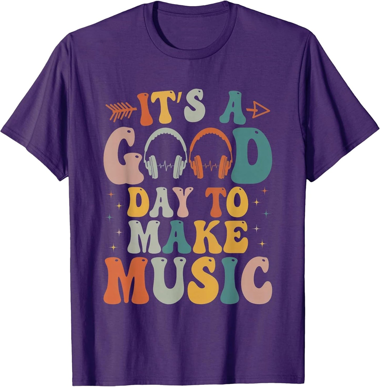 It's A Good Day To Make Music Musician Band Music Teacher T-Shirt for Men Women Girls Kids