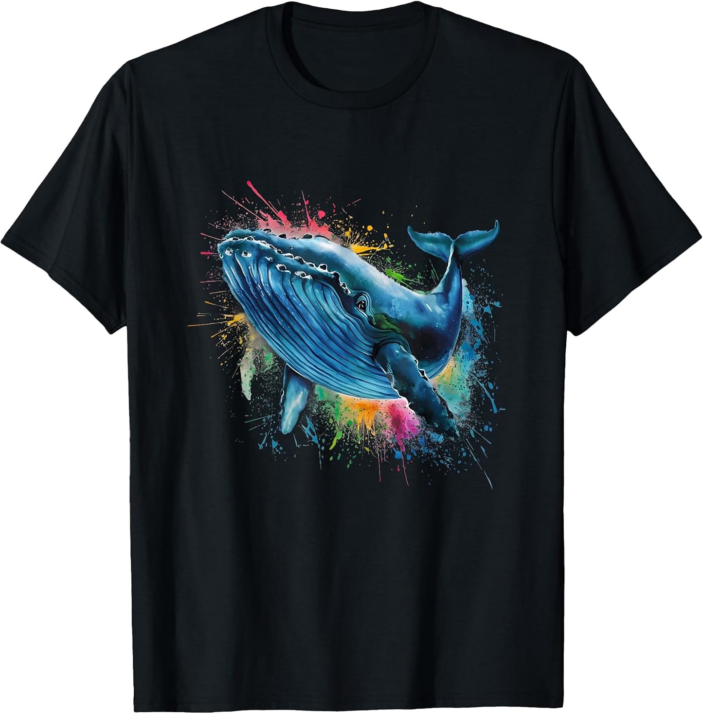 Colorful Watercolor Ocean Creatures Designs