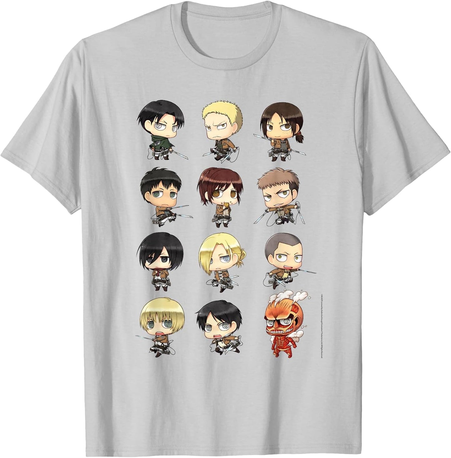 Chibi All Characters Anime T-Shirt