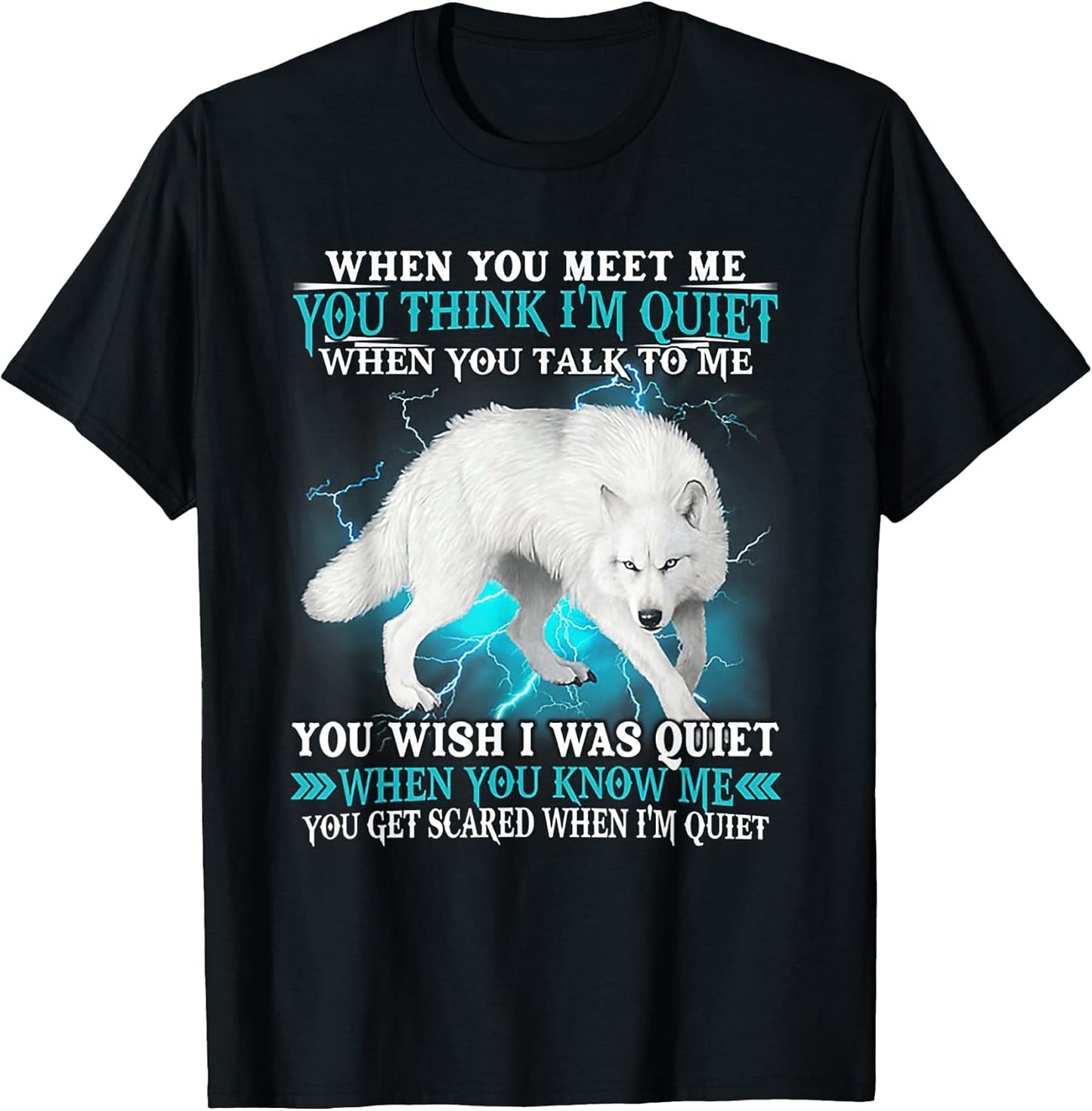 When You Meet Me You Think I'm Quiet