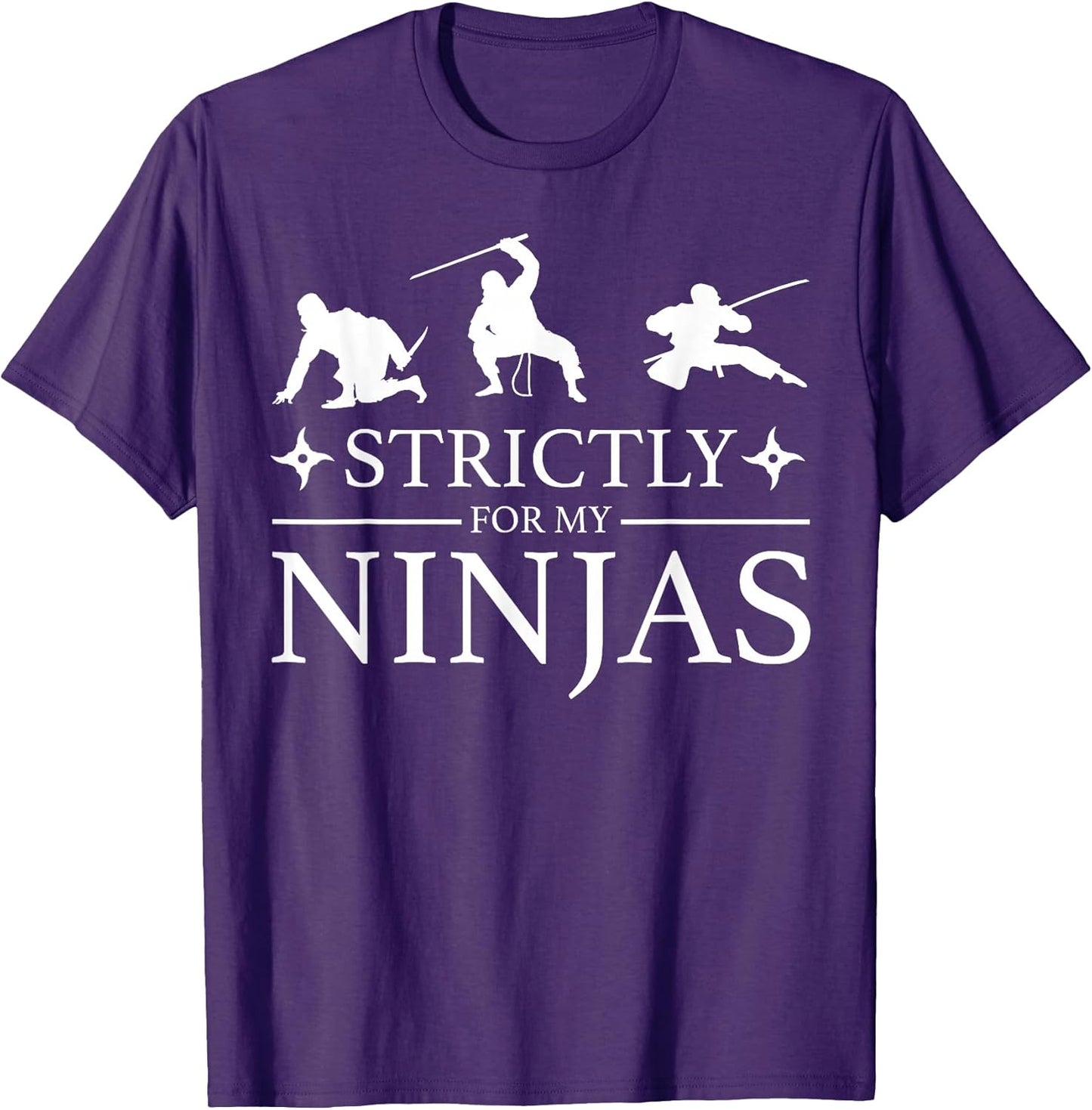 Strictly For My Ninjas Funny Hip Hop Music Ninja Rap Pun T-Shirt