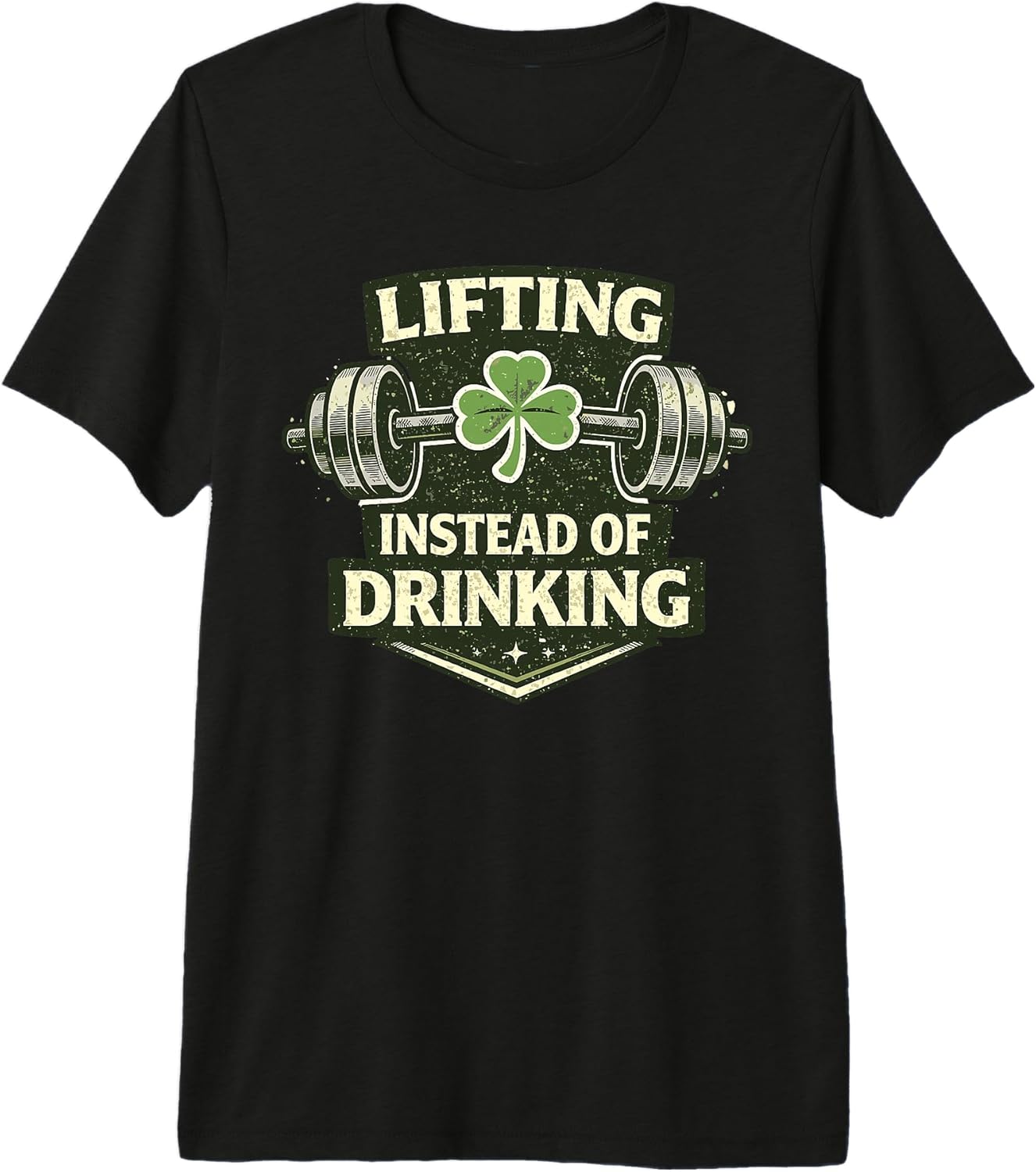Lucky Gains Only Tee Shirts for Patrick Day Gym