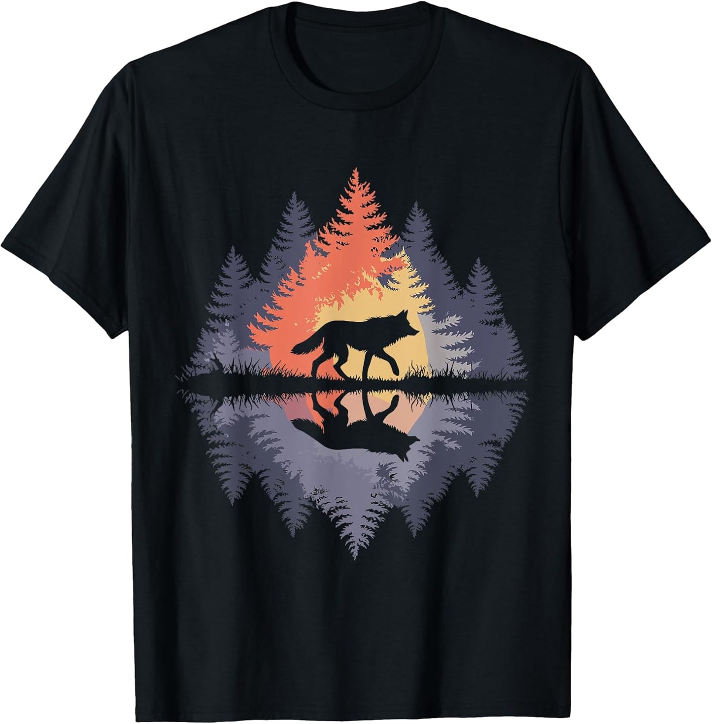 Graphic Wolf shirts for Men Women Boys Kids Gifts
