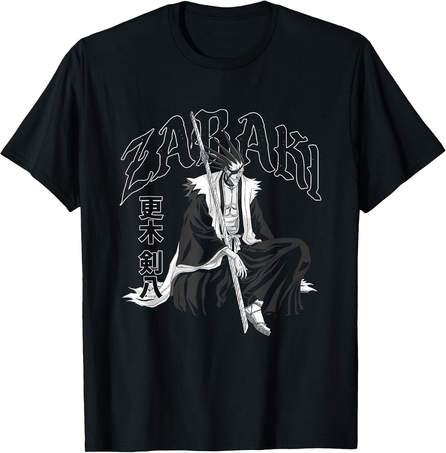 Zabaki Gothic Print Anime T-Shirt