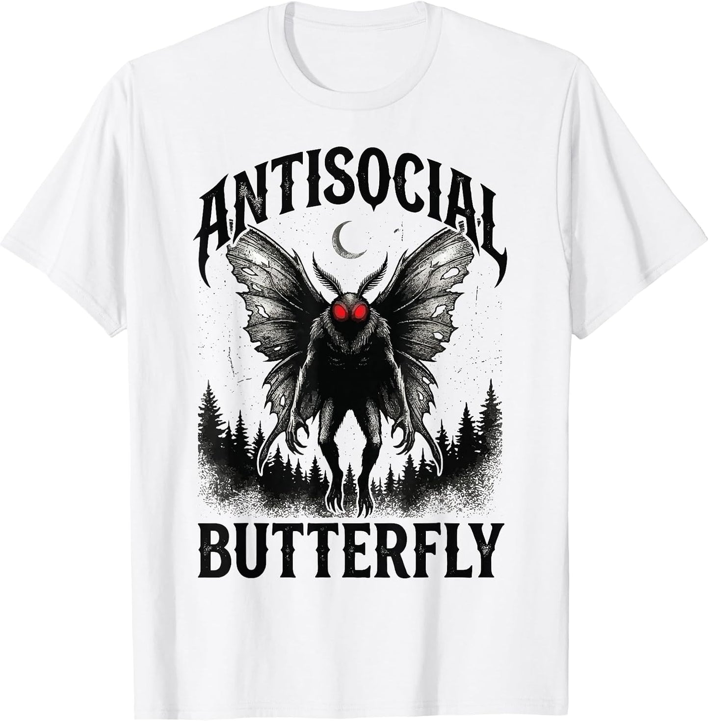 Cryptid Mothman Introvert Funny