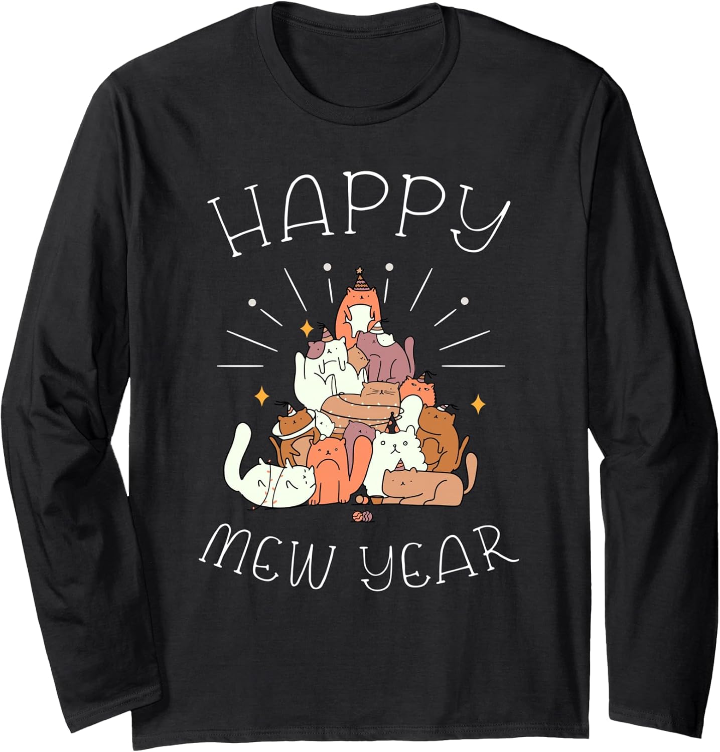 Happy Mew Year Funny Cats Happy new Years Eve