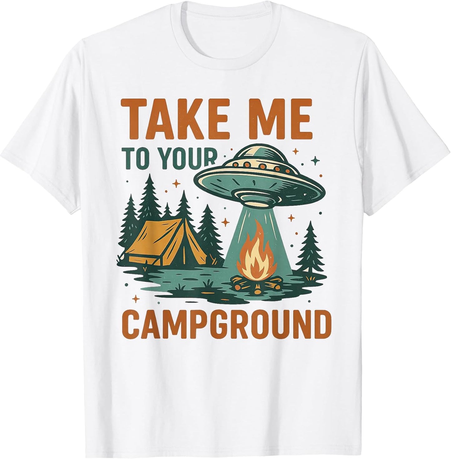 Cool Novelty Camper Camp Merch Tees And Stuff