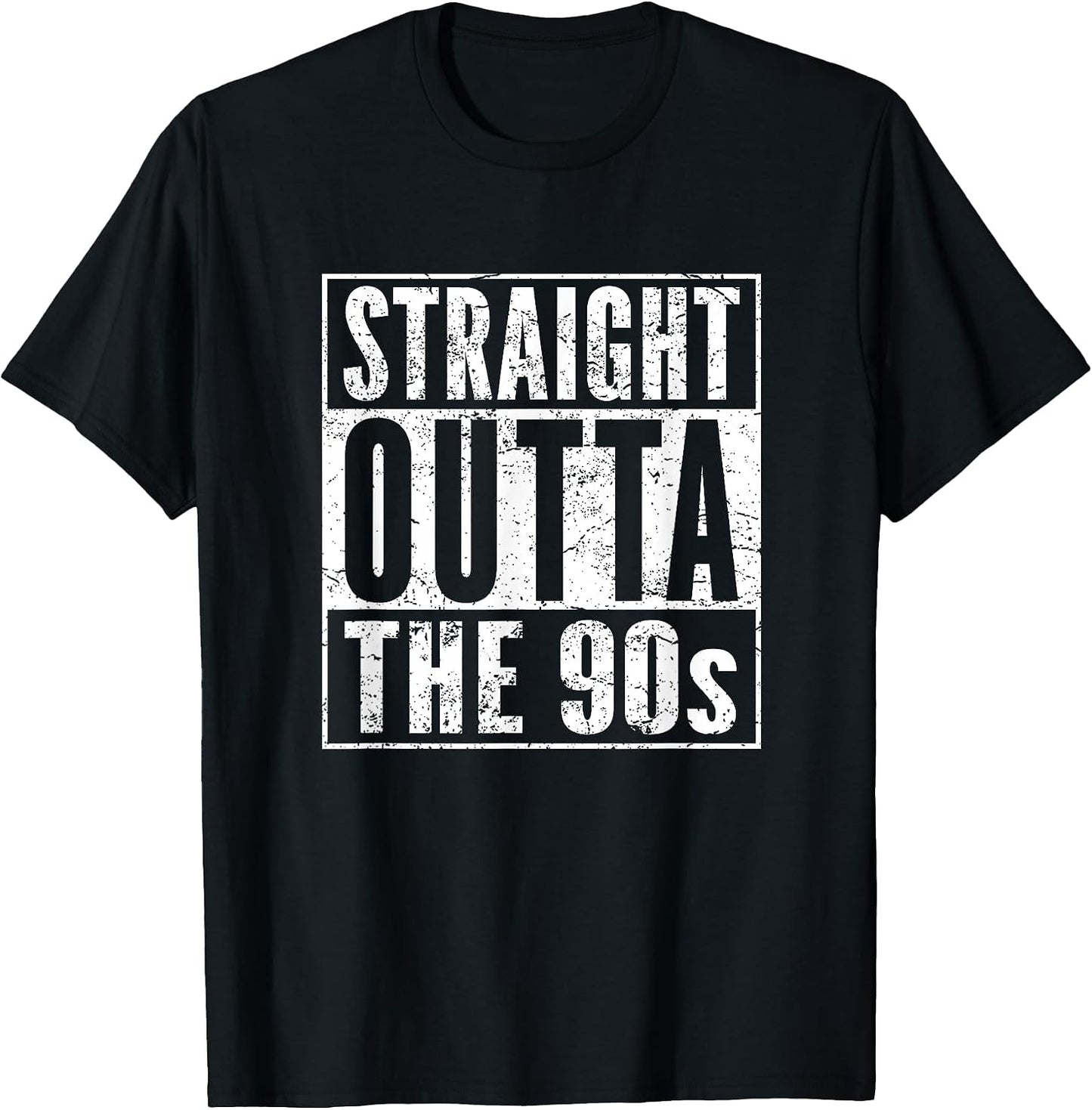 Straight Outta Humor 90s Vintage Shirt Distressed