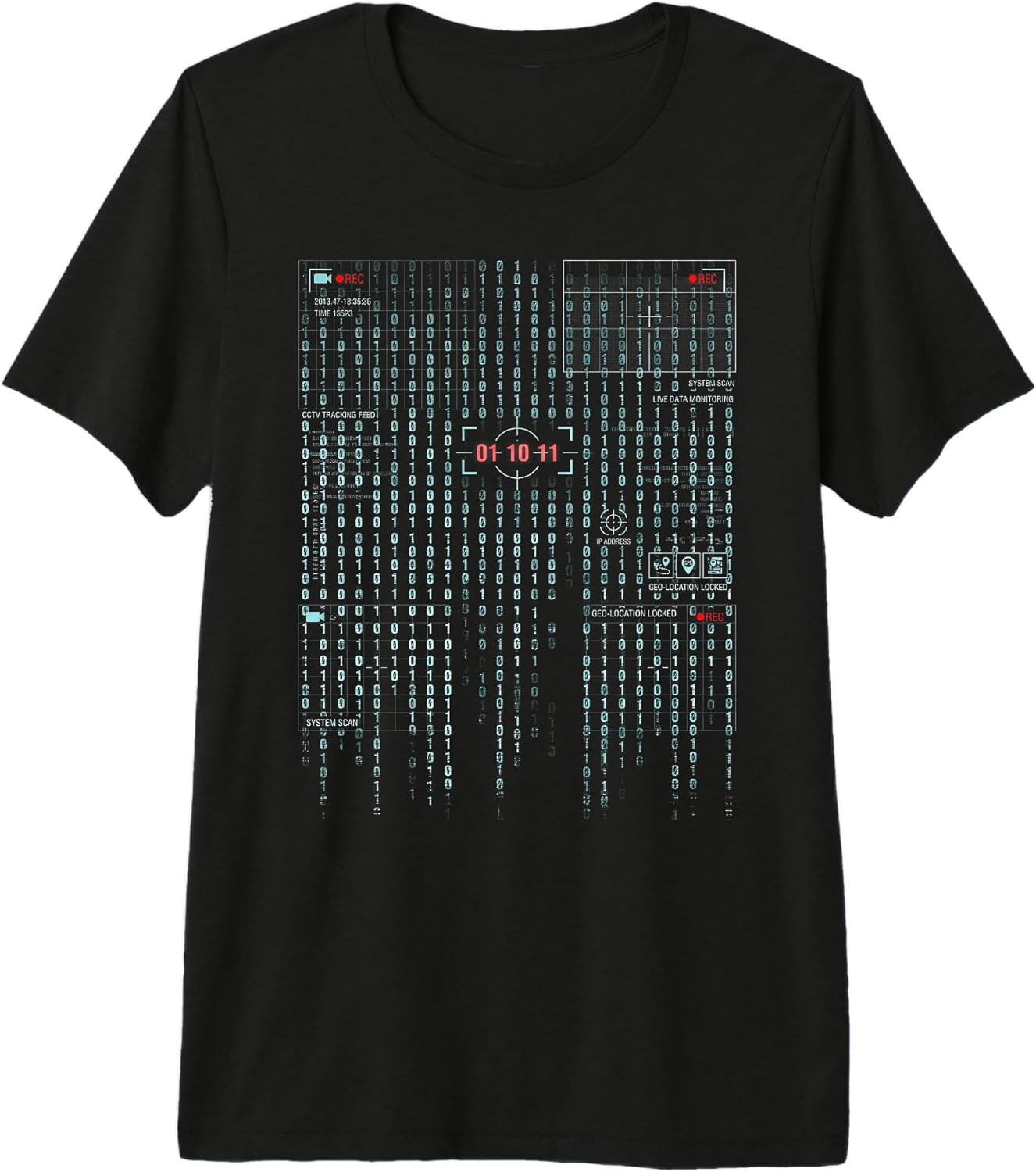 Binary Code Matrix Hacker