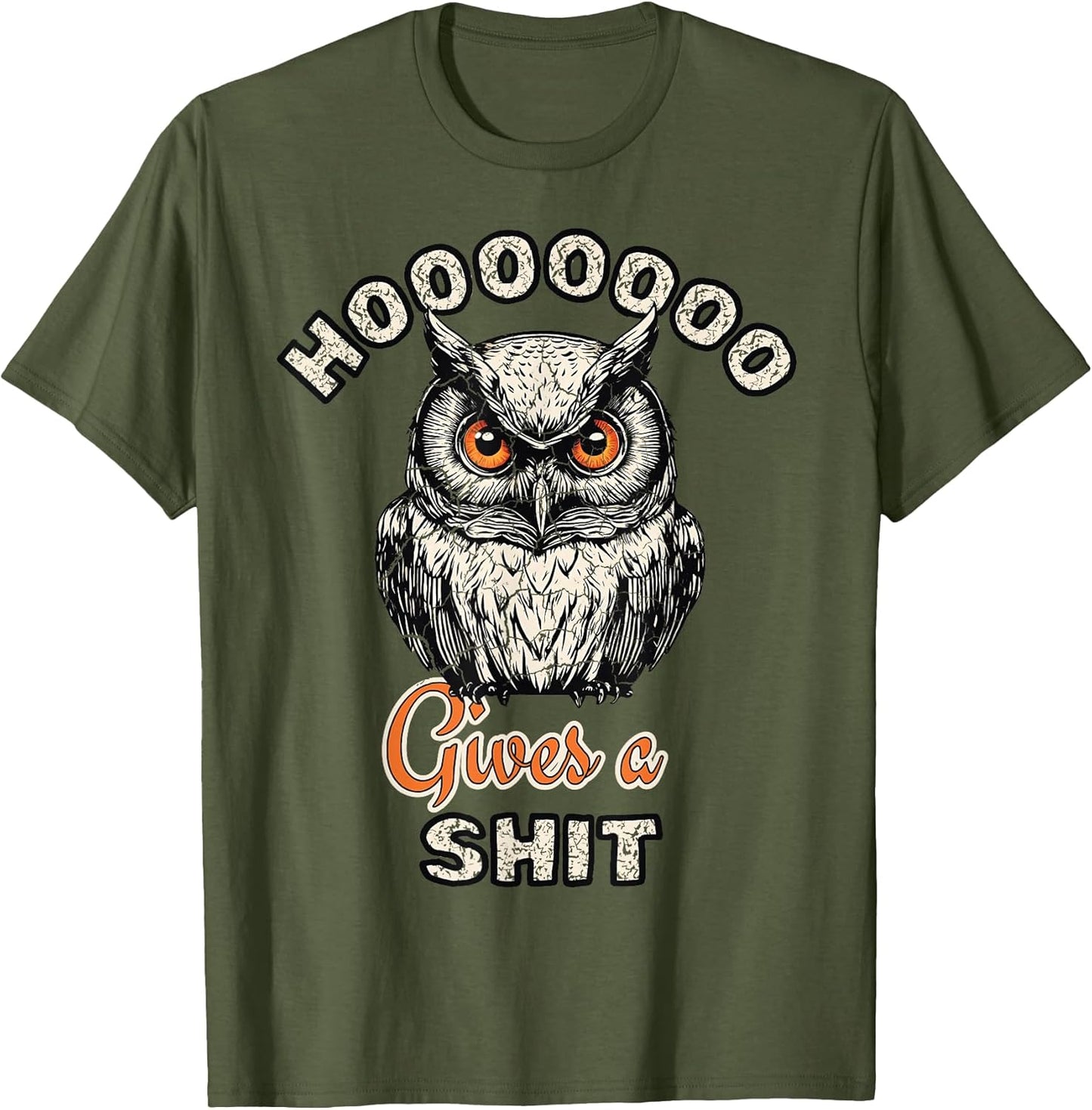Hoo Gives A Shit Funny Owl Joke Wildlife Lover