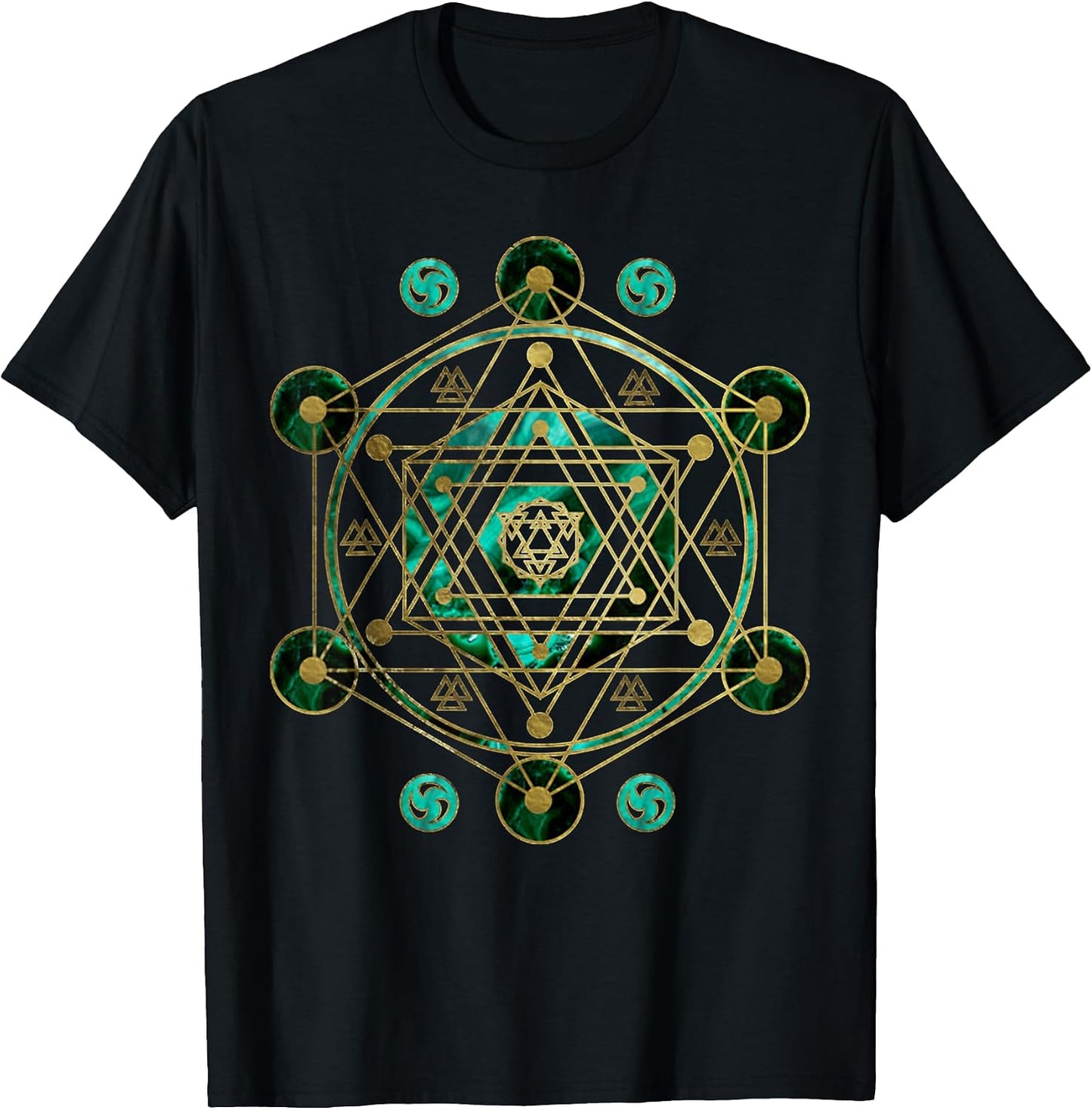 Metatron Sacred Geometry Retro Spiritual Yoga