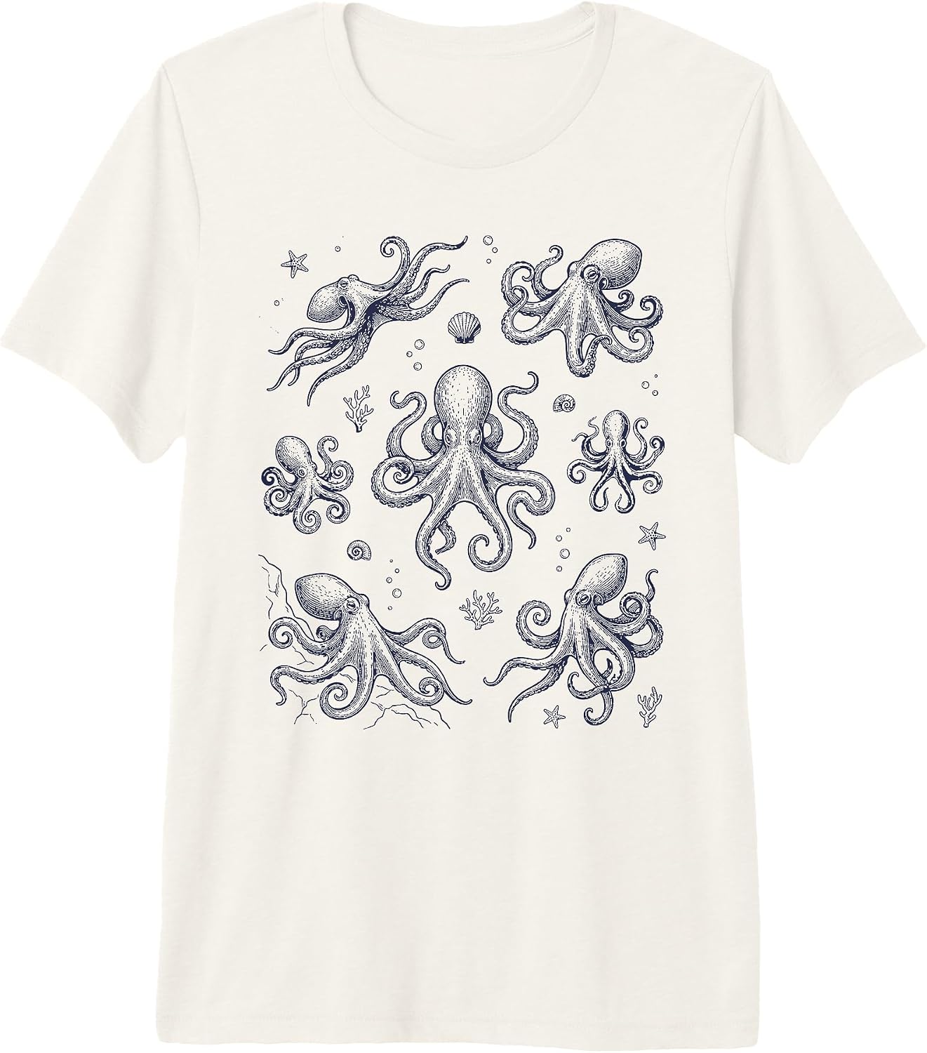 Octopus Sea Summer Ocean Nautical Marine