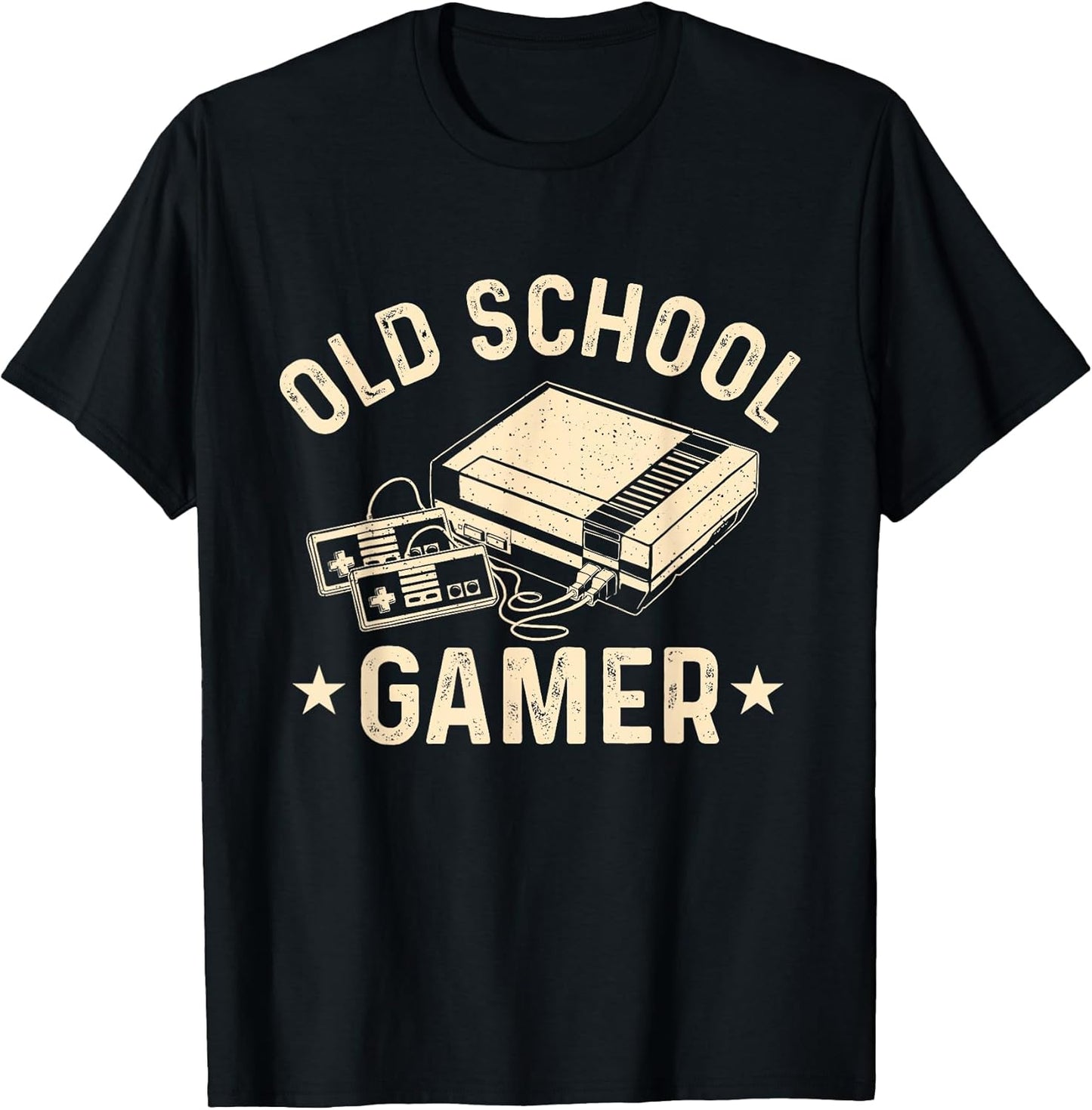 Old School Gamer - Vintage Gaming Video Games Controller T-Shirt