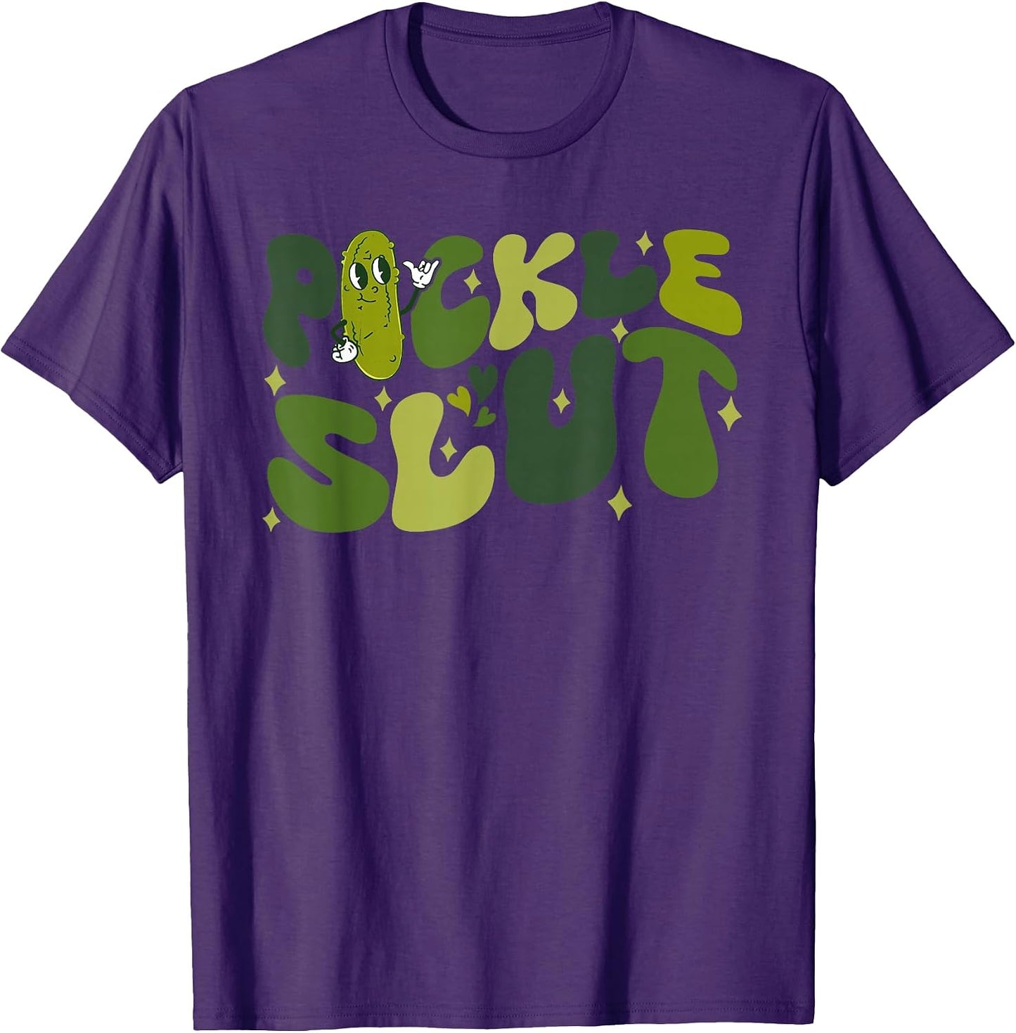 Pickle Slut Sarcastic Saying Girl Loves Pickle Tee