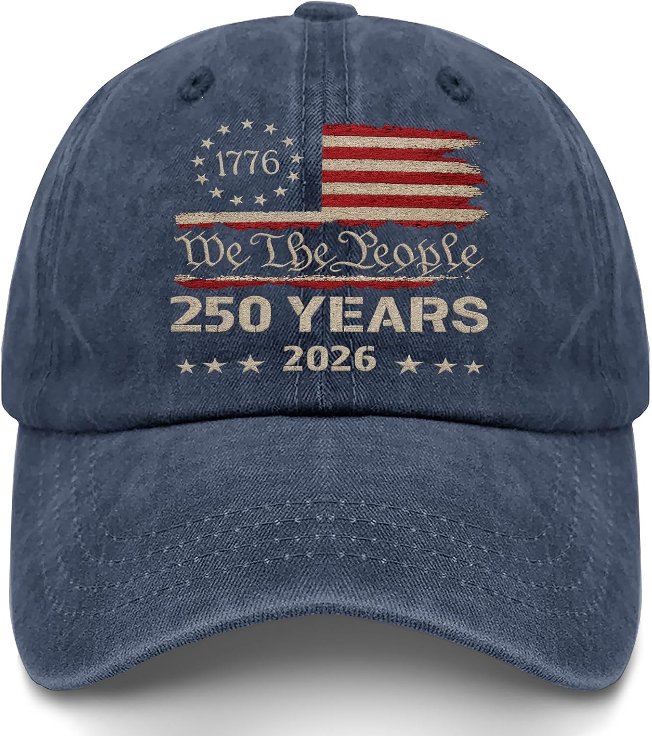 250th Anniversary 250 Years Freedoms Baseball Hat Running Embroidered Cap for