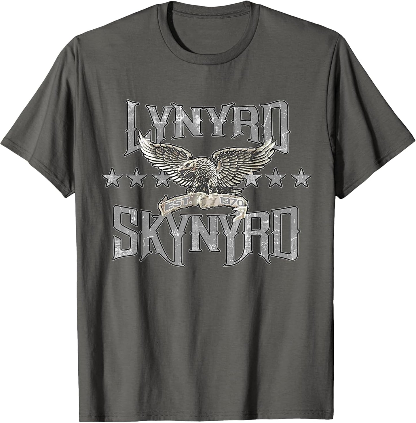 Est 1970 Eagle Retro Rock Band Biker Festival T-Shirt
