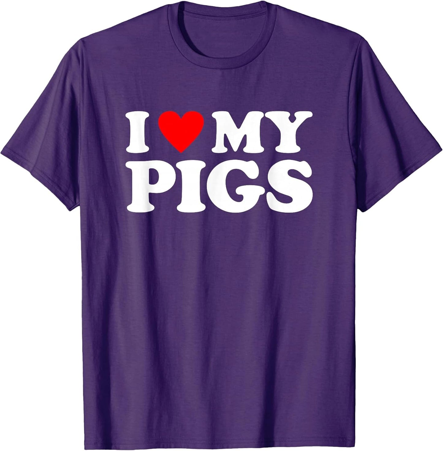 I Love My Pigs, I Heart My Pigs