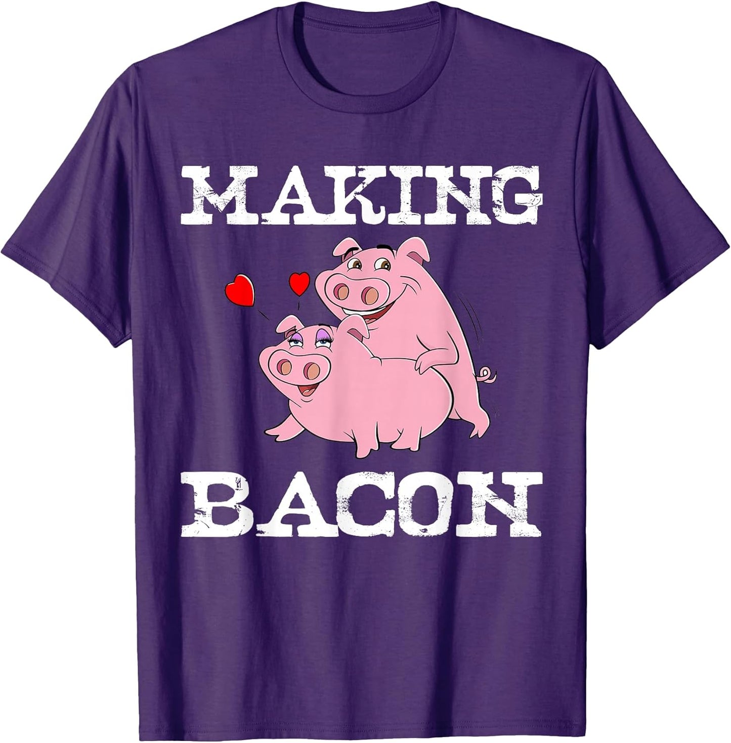 Funny Bacon Tee Gifts for Men Women