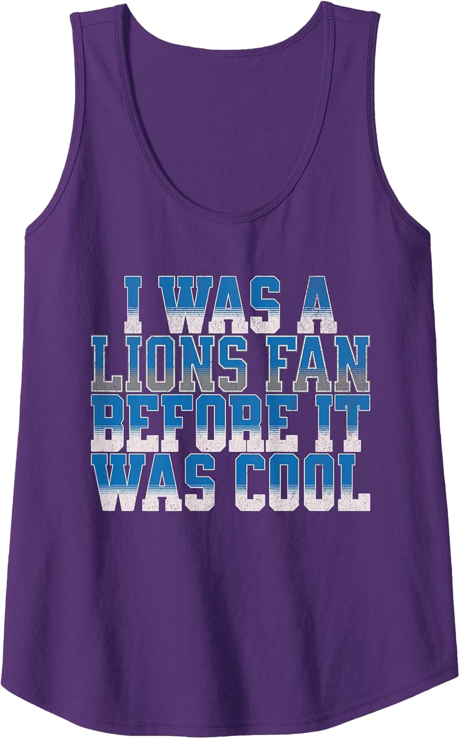 Lions Fan Before It Was Cool Lions Tees