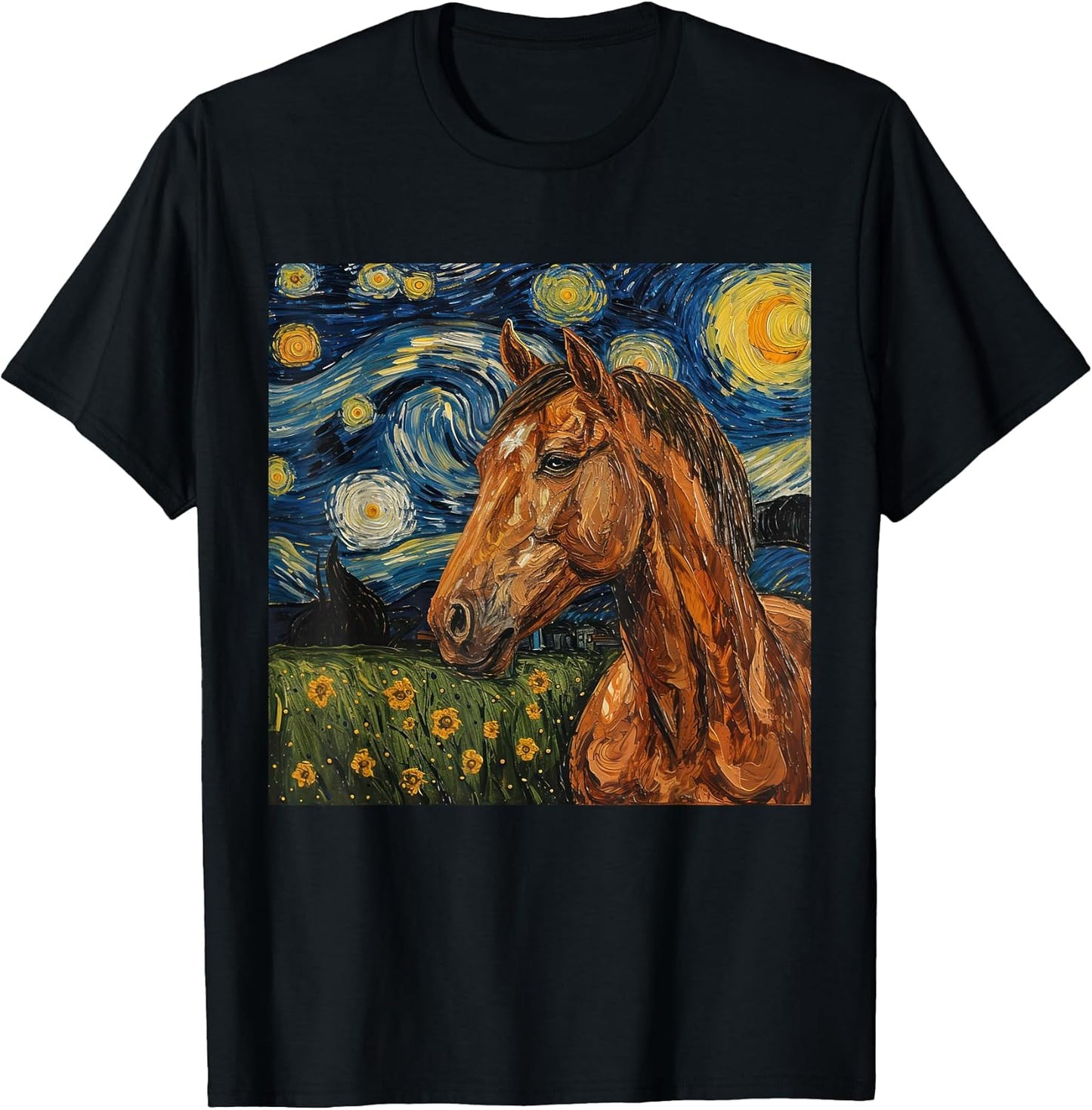 Horse Van Gogh Style Co.