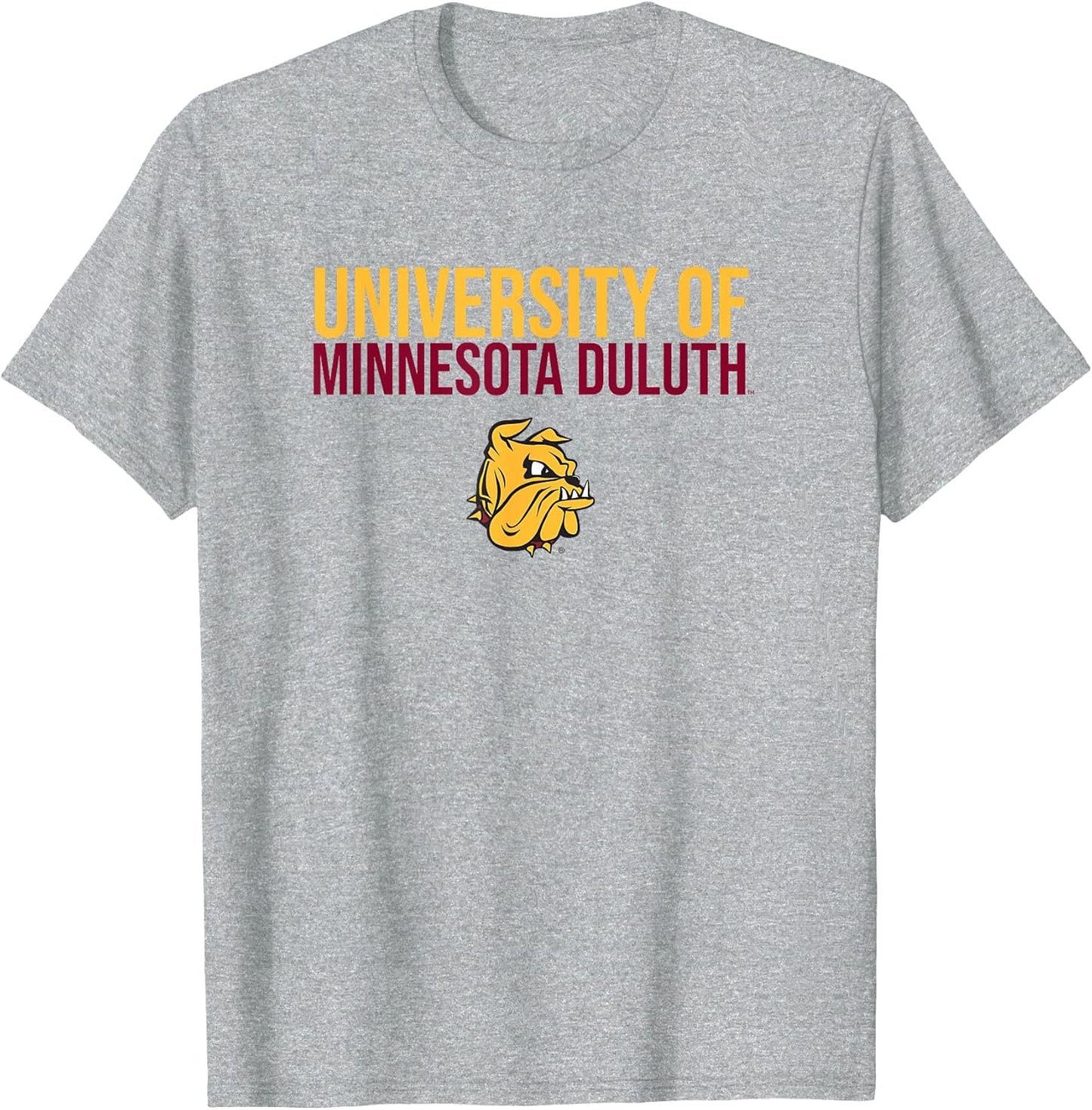 Minnesota Duluth UMD Bulldogs Stacked T-Shirt