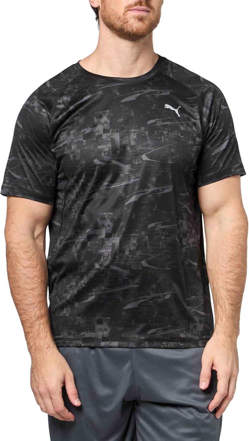 Mens Run Favorite Velocity Crew Neck Short Sleeve Athletic Running Casual Tops Breathable