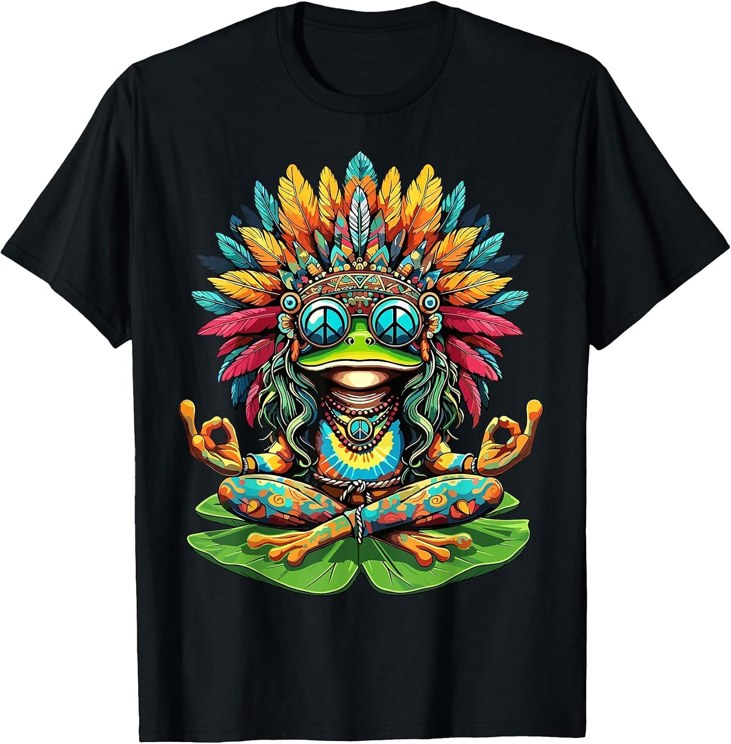 Tie Dye for Frog Yoga Animals Lover