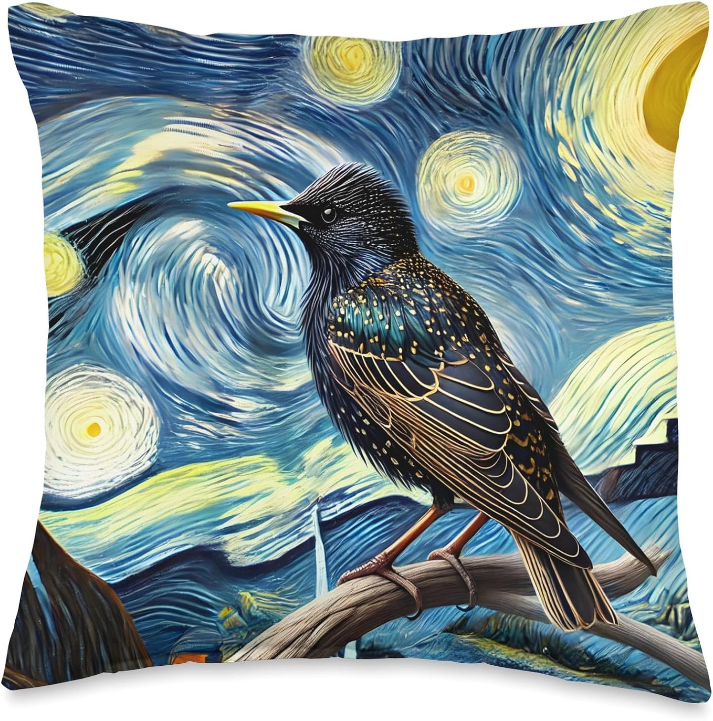 Bird Art European Starling Bird Watchers Tees
