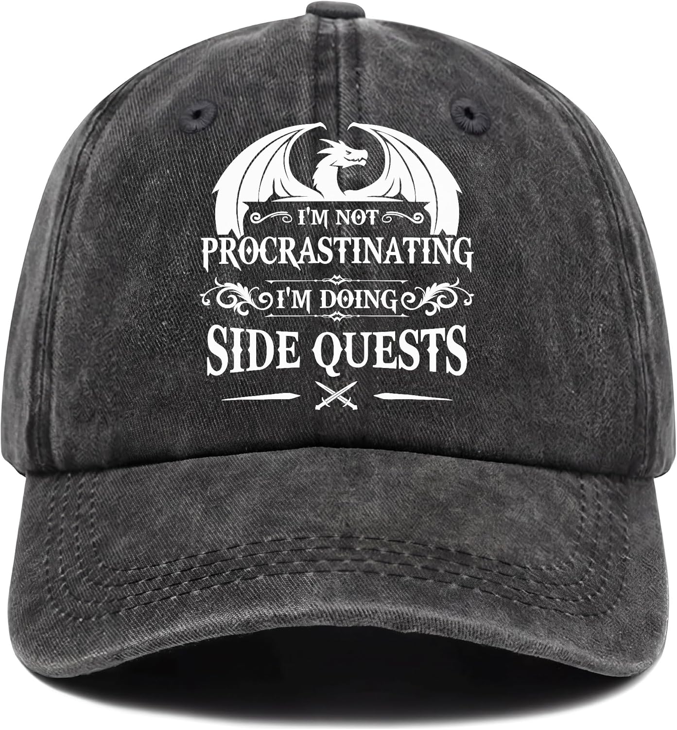 Baseball Cap Gifts for Men, Men's Hat for Father's Day Birthday Gifts - Adjustable Cotton Baseball Cap