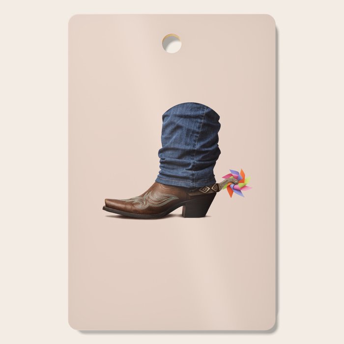 Funny Cowboy Cutting Board Gallery Image 1
