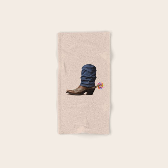 Funny Cowboy Bath Towel Gallery Image 1