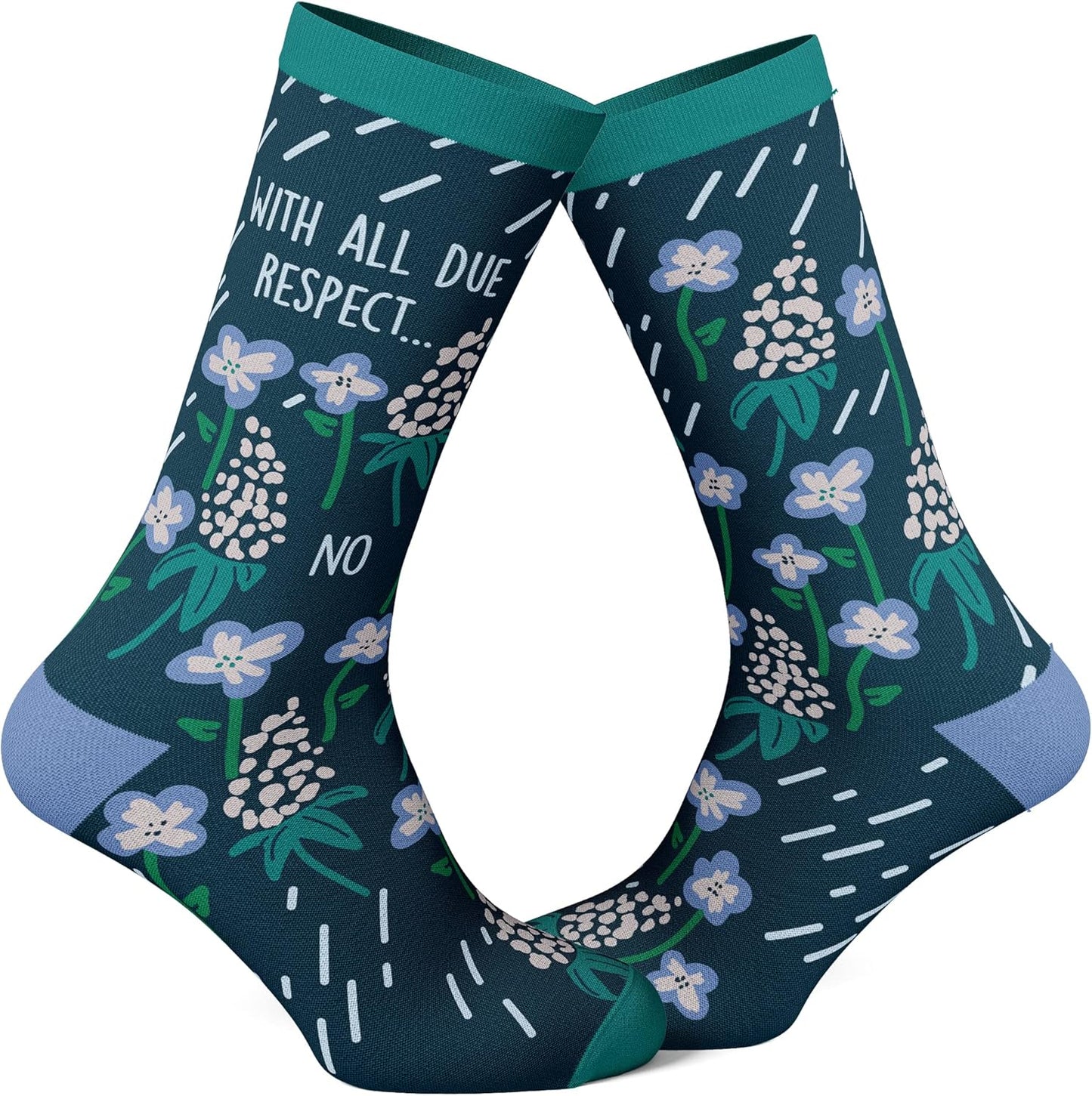 Womens Empowering Socks Funny Footware for Girls to Make a Statement