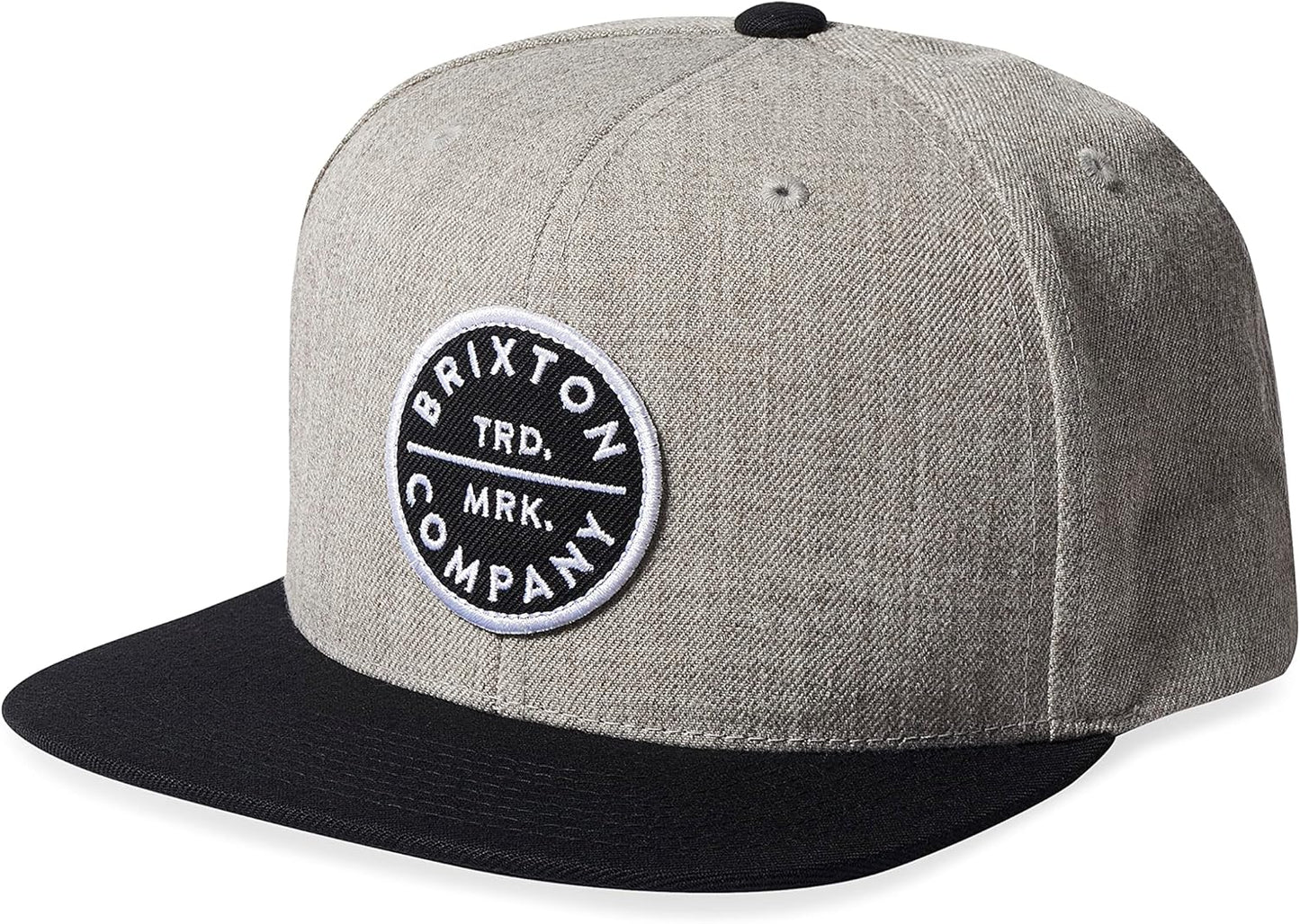Unisex Pledge Baseball Cap Grey/Black – with Adjustable Snapback