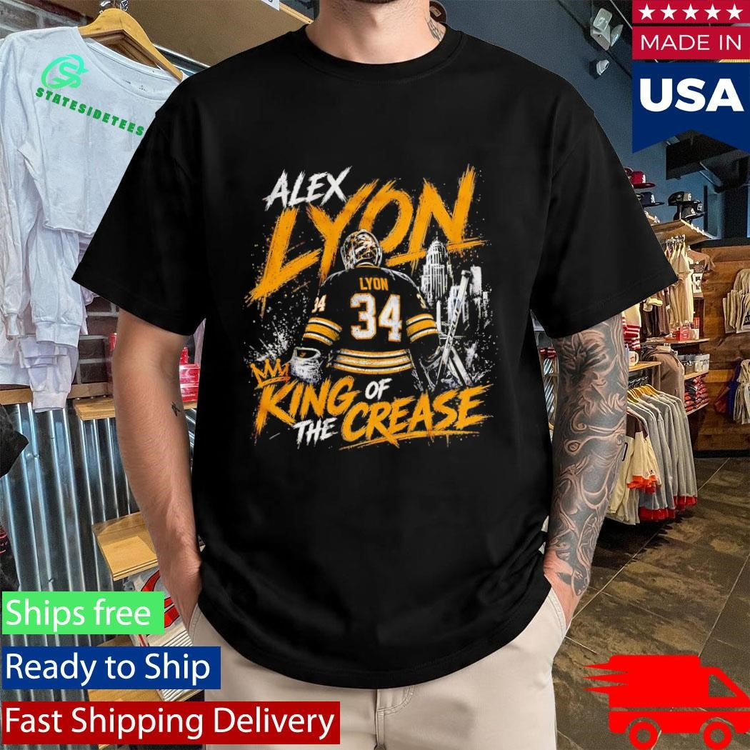 Alex Lyon King of the Crease S hirt