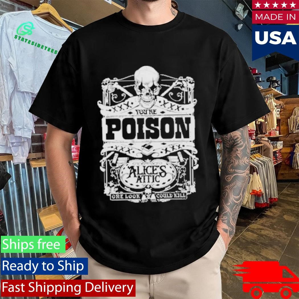 Alice Cooper Poison Attic Shirt