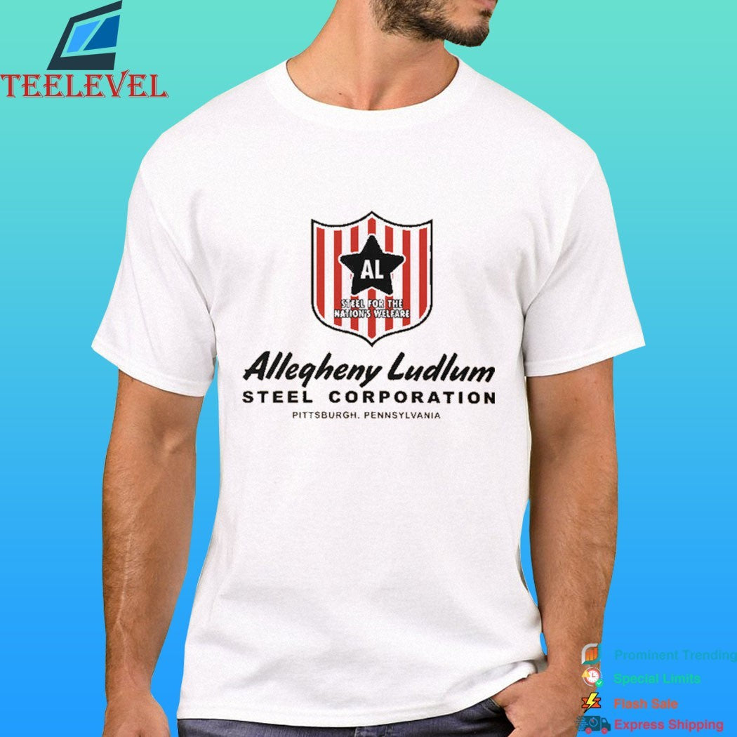 Allegheny Ludlum Steel Corporation Pittsburgh Pennsylvania Shirt