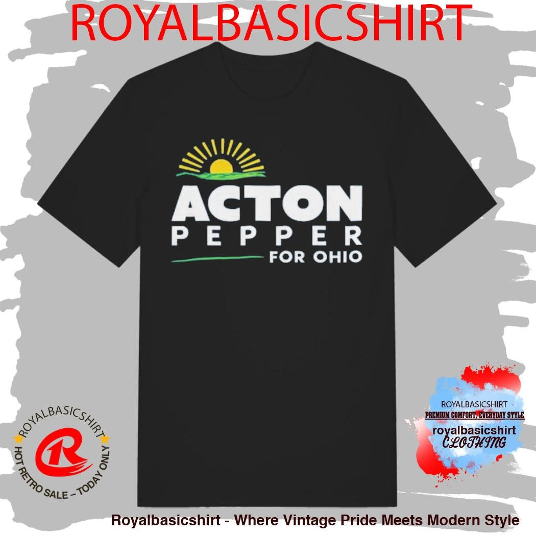 Amy Acton Pepper For Ohio Shirt