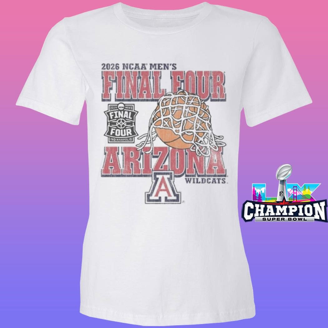 Arizona Wildcats 2026 Final Four Ncaa Men’s Basketball Shirt
