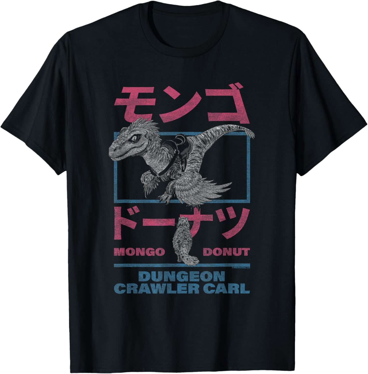 DCC Mongo and Donut Face-Off with Kanji Gamer Series Book T-Shirt