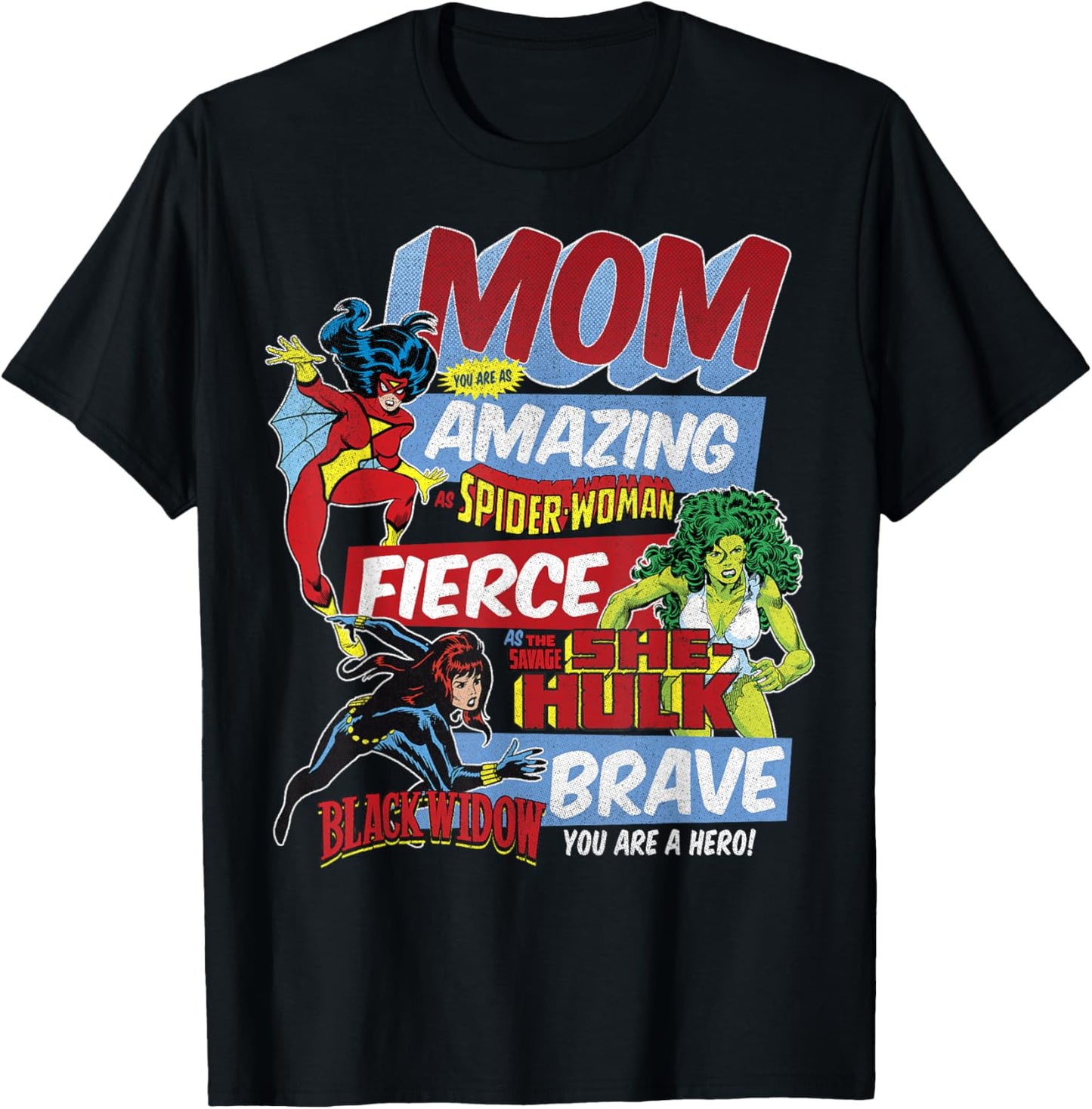 Vintage Retro Amazing Mom Graphic T-Shirt T-Shirt