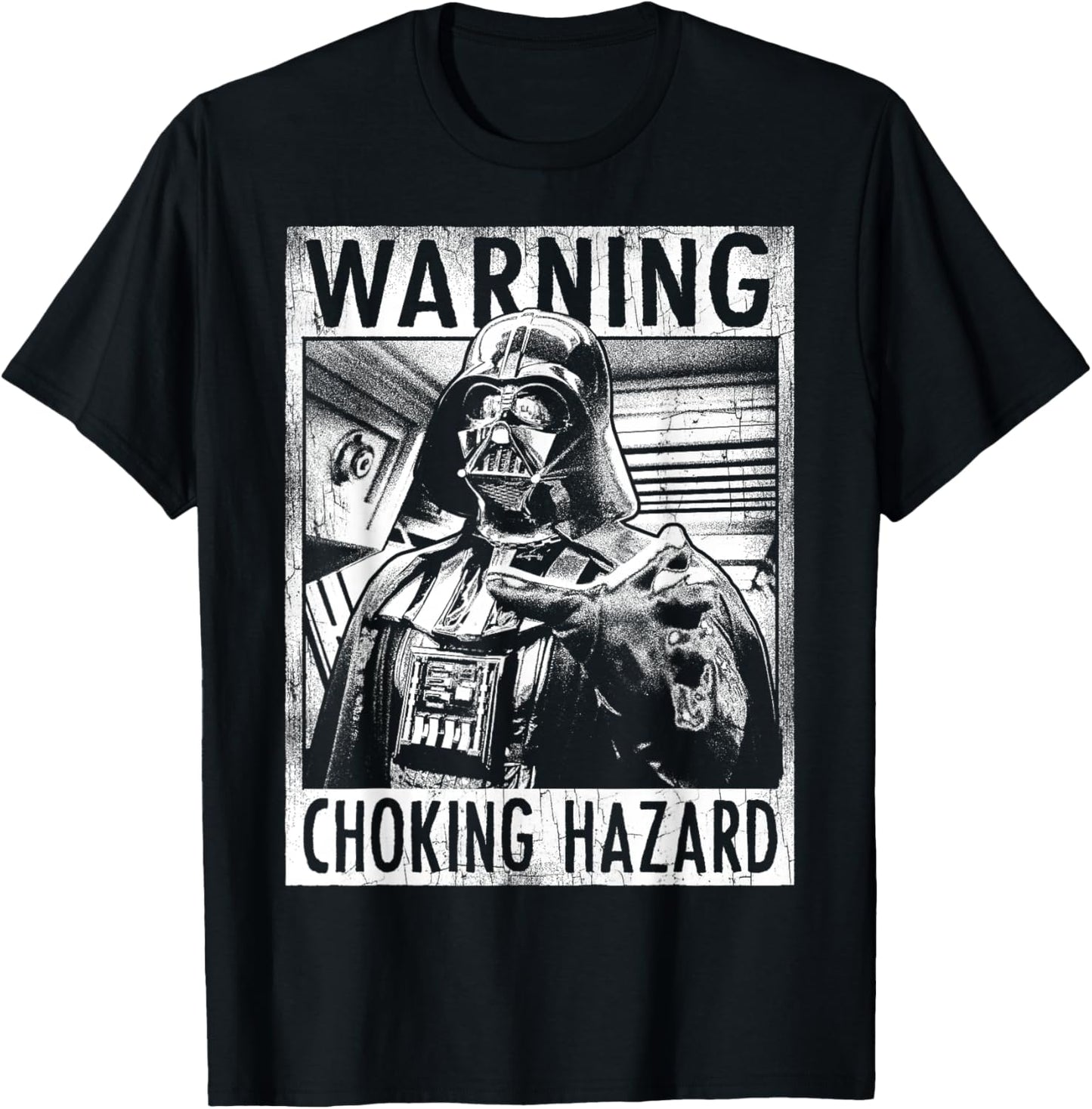 Darth Vader Choking Hazard Vintage Graphic T-Shirt T-Shirt