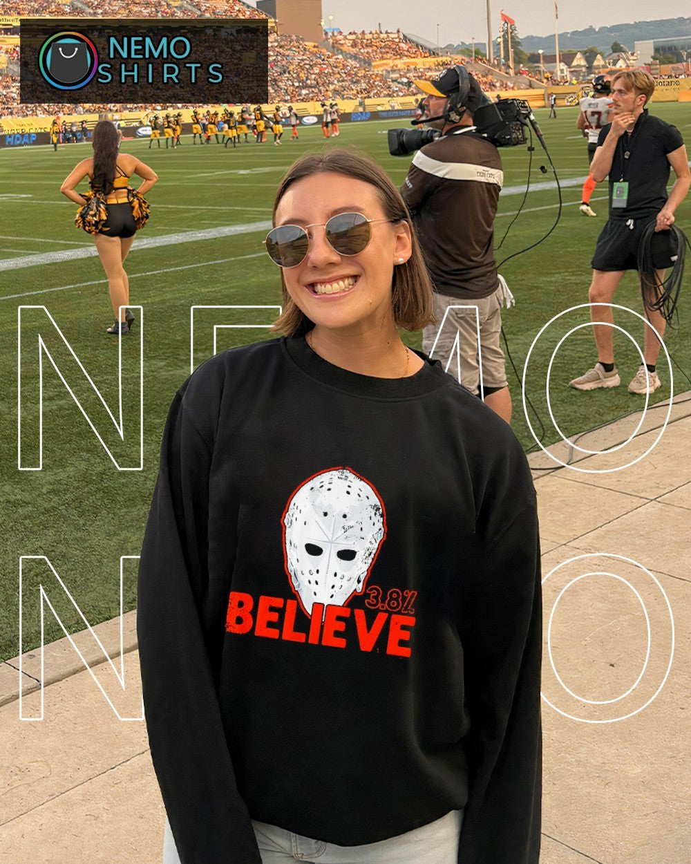 Believe mask Bernie Parent Philadelphia Flyers shirt