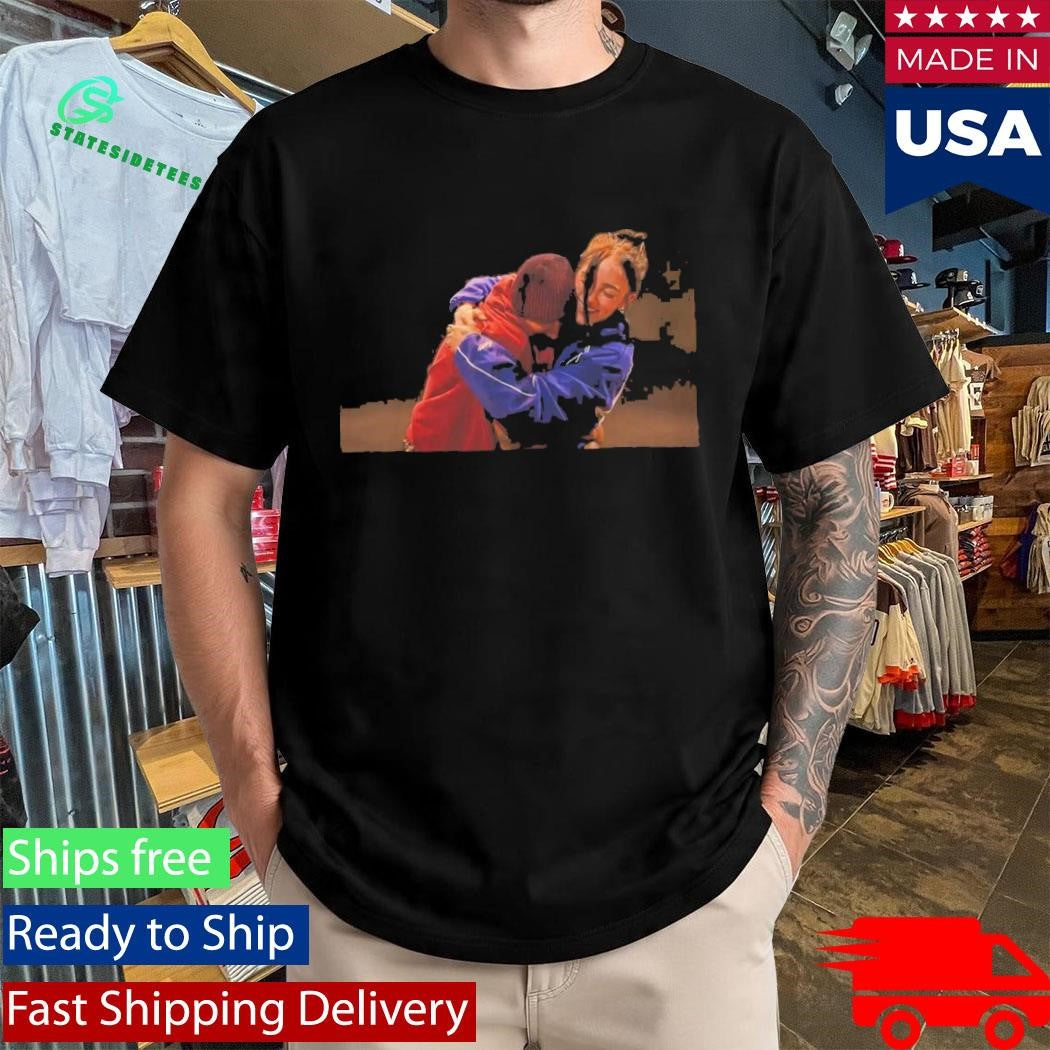 Billie Eilish Justin Bieber Huge Shirt