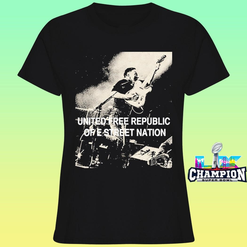 Bruce Springsteen 2026 Land Of Hope And Dreams American Tour United Free Republic Shirt