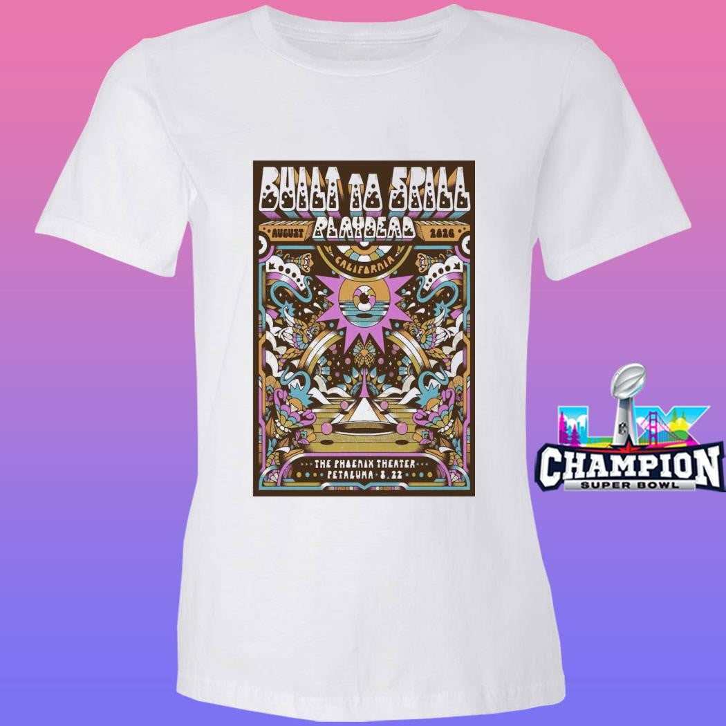 Built To Spill The Phoenix Theater Petaluma 8 22 2026 Shirt